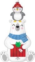 SuperShape Frosted Friends Balloon