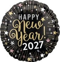Standard New Year Celebration 2027 Balloon