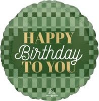 Standard Stylish Sage Birthday Balloon
