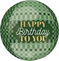 Orbz Stylish Sage Birthday Balloon