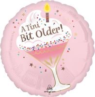 Standard A Tini Bit Older Birthday Balloon