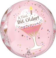 Orbz A Tini Bit Older Birthday Balloon