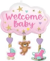 SuperShape Tiny Treasures Girl Balloon