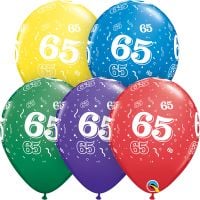 11" 65-A-Round Assortment (50pcs) Balloons