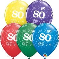 11" 80-A-Round Assortment (50pcs) Balloons