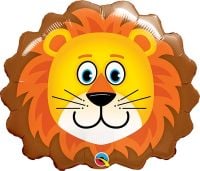 14" Loveable Lion Balloon