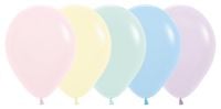 11" Pastel Matte Assortment (50pcs) Sempertex Balloons