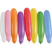 24" Club Shaped (100pcs) Latex Balloons
