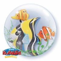 Double Bubble 24" Seaweed Tropical Fish Balloon