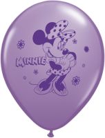 12" Minnie Mouse (6pcs) Balloons