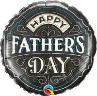 09" Father's Day Chalkboard Balloon