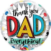 09" Thank You Dad For Everything Balloon
