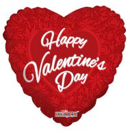 04" Happy Valentines Day Love Pattern Balloon