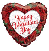09" ValentineÂ´S Roses Balloon