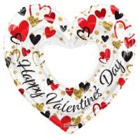 36" Valentine Open Heart Shape Balloon
