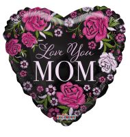 18" Love You Mom Embroidered Balloon