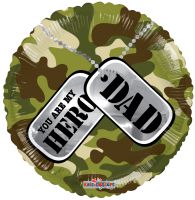 18" My Hero Dad Balloon