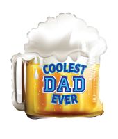 18" Coolest Dad Beer Balloon