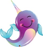40" Party Narwhal Balloon