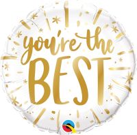 18" You're The Best Gold (non-packaged) Balloon