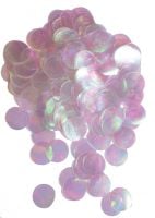 2.5cm Foil Confetti Dots Iridescent (22g)