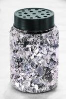 Confetti Silver Crumb Jar (2.8oz)