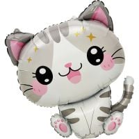 28" Starry Kitty Balloon