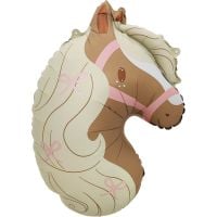23" Matte Pony Head Balloon