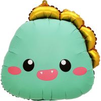 22" Cute Dinasour Face Balloon