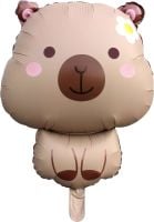 28" Brown Capybara Balloon