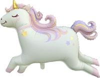 38" 3D Unicorn Balloon
