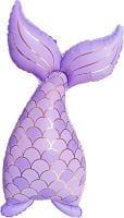 39" Lilac Mermaid Tail Balloon