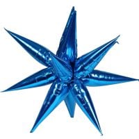 Magic Starburst 26" Blue Balloon
