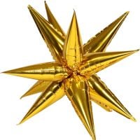 Magic Starburst 26" Gold Balloon