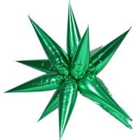 Magic Starburst 26" Green Balloon