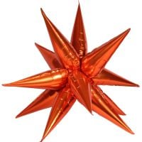 Magic Starburst 26" Orange Balloon
