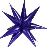 Magic Starburst 26" Purple Balloon