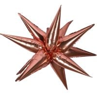 Magic Starburst 26" Rose Gold Balloon
