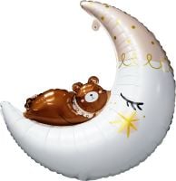 27" Baby Bear Moon Balloon