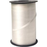 Crimped Curling Ribbon - White