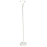 Table Base Balloon Stick Stand - White (50pcs)
