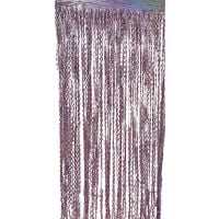 6.5ft x 3.25ft Wave Curtain - Pink