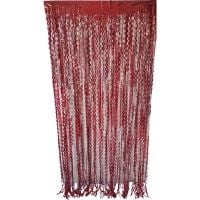 6.5ft x 3.25ft Wave Curtain - Red
