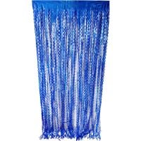 6.5ft x 3.25ft Wave Curtain - Blue