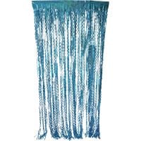 6.5ft x 3.25ft Wave Curtain - Light Blue