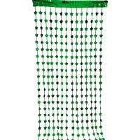 6.5ft x 3.25ft Star Curtain - Green