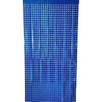6.5ft x 3.25ft Square Curtain - Blue