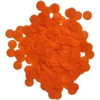 Confetti 20 g - 1cm Paper Orange