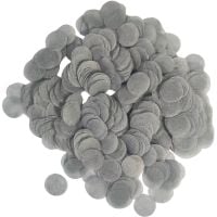 Confetti 200 g - 1cm Paper Grey