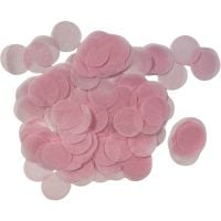 Confetti 200 g - 2.5cm Paper Light Pink